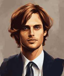 Spencer Reid Cartoons Diamond Painting