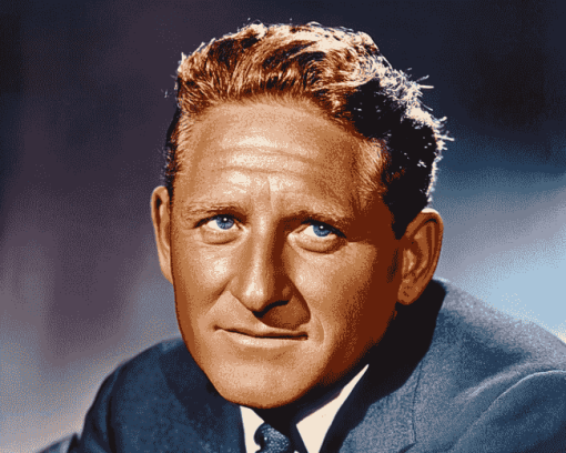 Spencer Tracy Celebrity Diamond Painting