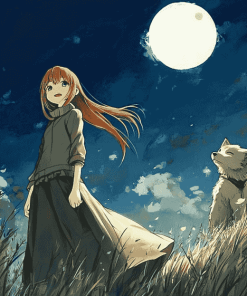 Spice And Wolf Anime Series Diamond Painting