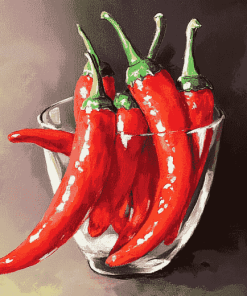 Spicy Chili Peppers Diamond Painting