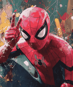 Spider Man Fantasy Diamond Painting