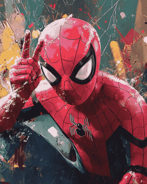 Spider Man Fantasy Diamond Painting