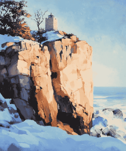 Split Rock Lighthouse Diamond Painting