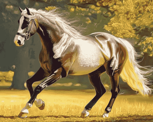 Sporty Pony Diamond Painting