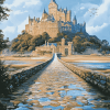 St Michaels Mount Mountain View Diamond Painting