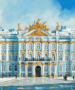 St Petersburg Palace Russia Diamond Painting