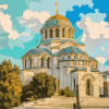 St Sava Cathedral Belgrade Diamond Painting