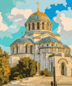 St Sava Cathedral Belgrade Diamond Painting