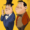 Stan And Ollie Animation Diamond Painting