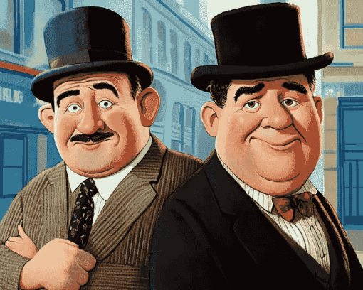 Stan And Ollie Movie Diamond Painting