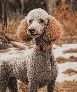 Standard Poodle Puppy Diamond Painting