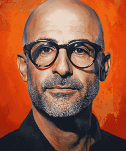 Stanley Tucci Celebrated Diamond Painting