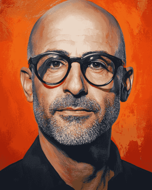 Stanley Tucci Celebrated Diamond Painting