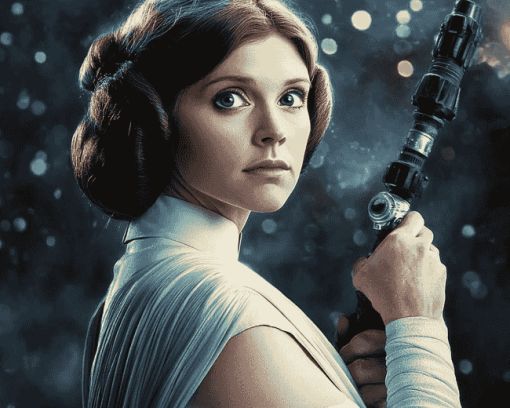 Star Wars Princess Leia Diamond Painting