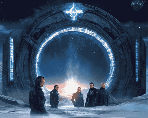 Stargate Atlantis Sci-Fi Series Diamond Painting