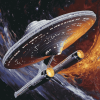 Starship NCC 1701 Star Trek Diamond Painting