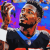 Stefon Diggs Sports Icon Diamond Painting