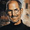 Steve Jobs Creative Icon Diamond Painting