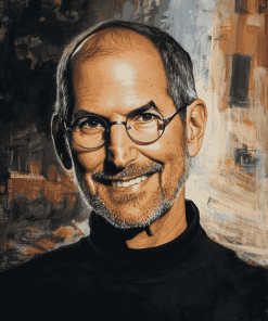 Steve Jobs Creative Icon Diamond Painting