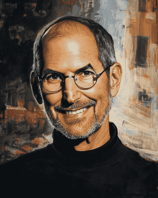 Steve Jobs Creative Icon Diamond Painting