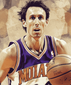 Steve Nash Sports Icon Diamond Painting