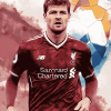 Steven Gerrard Aston Villa Legend Diamond Painting