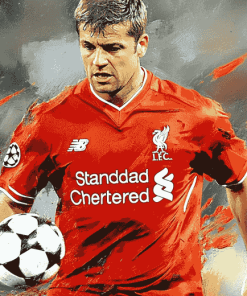 Steven Gerrard Football Legend Diamond Painting