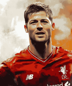 Steven Gerrard Football Legend Diamond Painting