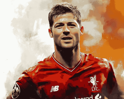 Steven Gerrard Football Legend Diamond Painting