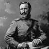 Stonewall Jackson Monochrome Diamond Painting