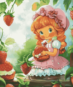 Strawberry Shortcake Classic Diamond Painting