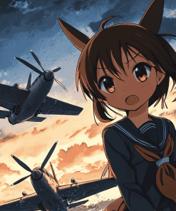 Strike Witches Anime Diamond Painting