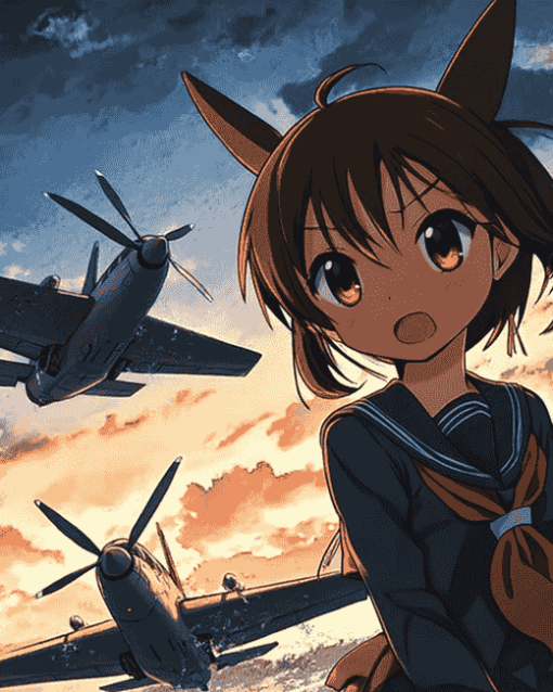 Strike Witches Anime Diamond Painting