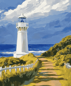 Stunning Cape Otway Lighthouse Diamond Painting