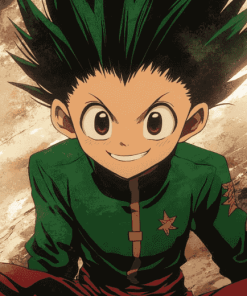 Stylish Gon Freecss Diamond Painting