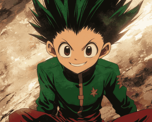 Stylish Gon Freecss Diamond Painting