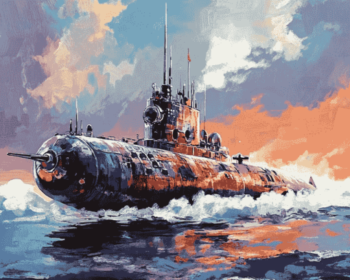 Submarine Adventure Diamond Painting