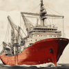 Subsea Engineering Ship Diamond Painting