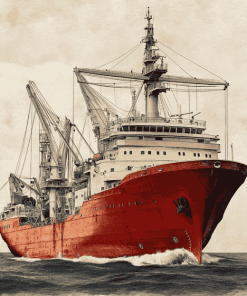 Subsea Engineering Ship Diamond Painting