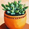 Succulent Plants Diamond Painting