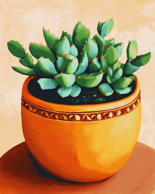 Succulent Plants Diamond Painting