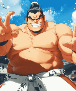 Sumo E Honda Anime Diamond Painting