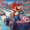 Super Mario Kart Fun Diamond Painting