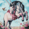 Surrealist Horse Art Diamond Painting