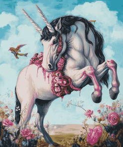 Surrealist Horse Art Diamond Painting