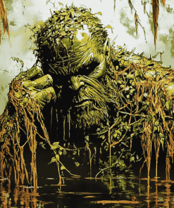 Swamp Thing Fantasy Diamond Painting