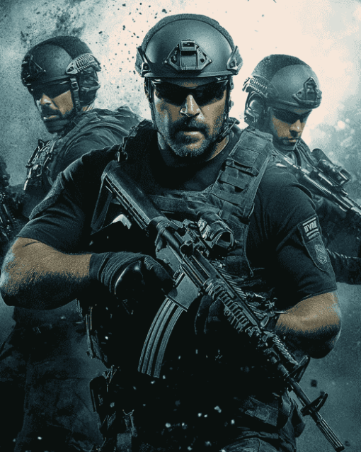 Swat Movies Poster Diamond Painting