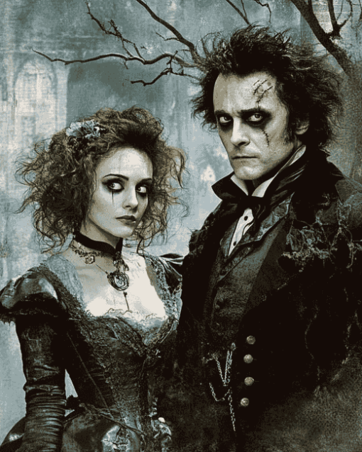 Sweeney Todd Movie Scene Diamond Painting