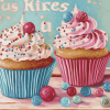 Sweet Cupcake Treats Diamond Painting