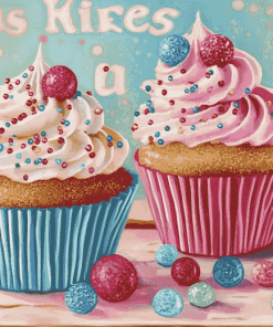 Sweet Cupcake Treats Diamond Painting